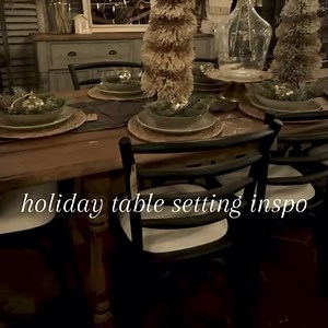 Some holiday table setting inspiration from around the store 😍🎄🥰 | 417 Vintage Market