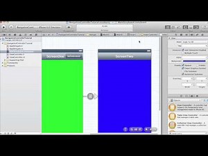 Navigation Controller Using Storyboard Tutorial - Xcode 4.5