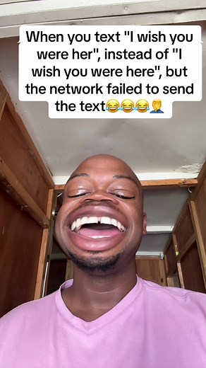 Texting Miscommunication Humor in a Pink Shirt