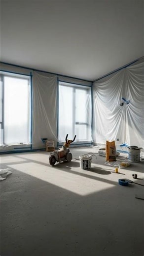 😱 You Won’t Believe This Bedroom Floor Transformation! Metallic Epoxy Magic ✨ #viral #reels#shorts