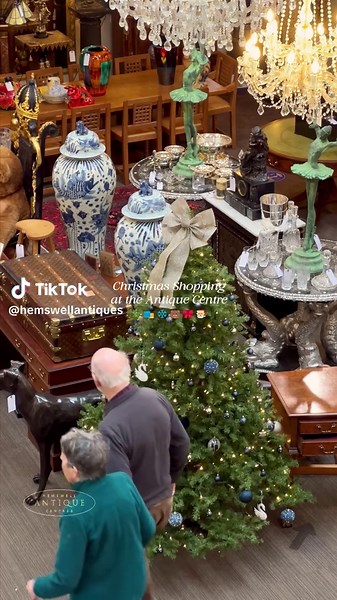 Nostalgia Christmas Tree at Antique Centre