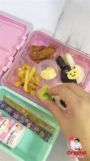 Crystal’s Lunchbox Tutorial 💞💞💞 #bentolunchbox #crystalmaymay