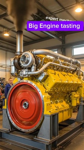 Heavy Caterpillar engine start tasting #expart #mechanic #usa #reelschallenge | Expert Mechanic