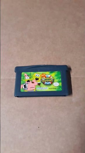 spongebob GameBoy Advance SP The best game everyone GBA $ video movie