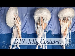 Making a Jelly Costume Out of Recycled Materials