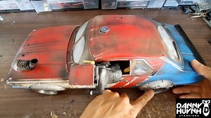Agent Blower Head's Ratsun in Final details!😎 Oh man..Cos customers Ratsun is finally completed, signed and ready for shipping. Anyways, check out that nightmare of wiring! So happy all works and clear in harmony like this test vid..wait for it!🤓 | Danny Huynh Creations
