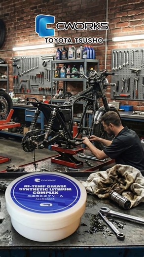 𝐂𝐖𝐎𝐑𝐊𝐒 𝐇𝐢-𝐓𝐞𝐦𝐩 𝐆𝐫𝐞𝐚𝐬𝐞🔥 Available in a handy 𝟭𝟬𝟬𝗴 𝗽𝗮𝗰𝗸, it’s budget-friendly, portable, and multi-purpose. Perfect for motorcycles, bicycles, and everyday home maintenance. Small in size, big on performance — your go-to grease for every fix. 💪 𝐆𝐞𝐭 𝐘𝐨𝐮𝐫𝐬 𝐍𝐨𝐰! 𝗧𝗶𝗸𝘁𝗼𝗸𝗦𝗵𝗼𝗽: https://vt.tiktok.com/ZSHKJdT6hx3xW-k063I/ 𝗦𝗵𝗼𝗽𝗲𝗲𝗦𝗵𝗼𝗽: https://s.shopee.ph/2LRLWSQfJT #CWorks #CworksToyotaTsushoPh #cworkschangethefuture #cworksbytoyotatsusho | CWorks M