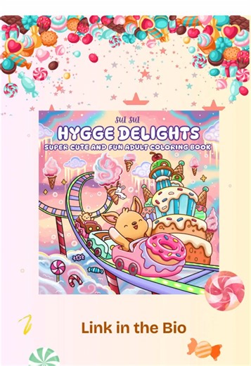 Explore Hygge Delights: A Whimsical Coloring Book