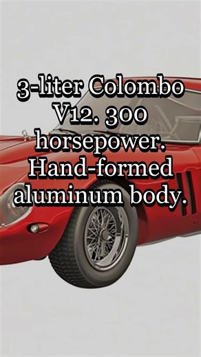 Only 36 Ever Made. Last One Sold for $51.7 Million | Ferrari 250 GTO