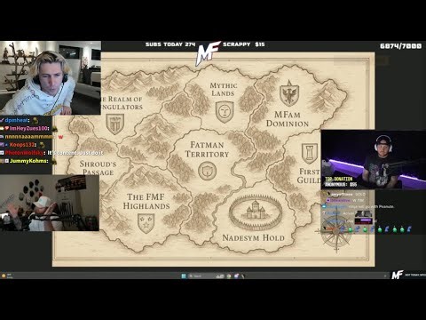 xQc joins Discord Call with Hutch, Nadeshot, TimTheTatman, for Arc Raiders Faction Recruitment