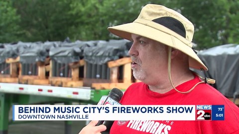 The work behind Nashville's Fourth of July fireworks show