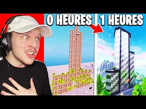 J'ai donné à 10 joueurs Fortnite UNE HEURE pour me construire N'IMPORTE QUOI... (je suis choqué)