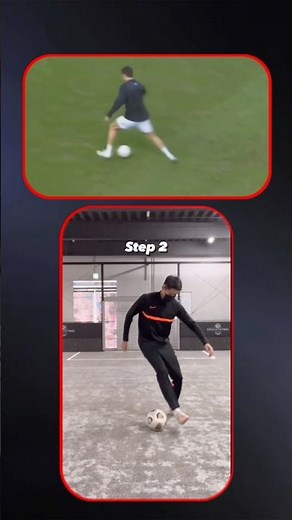 CR7🐐STEP OVER TUTORIAL⚽️ #cr7 #cristiano #football #ronaldo #soccer #manchesterunited #manutd