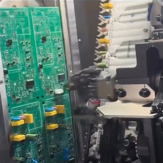 CTO ROBOTICS Media on Instagram: "How Modern Electronics Are Really Built 🔩 Surface-mount technology (SMT) is the reason today’s devices smartphones, wearables, industrial controllers can pack massive power into tiny spaces. Instead of inserting parts through holes, components are placed directly onto the PCB surface, enabling smaller footprints and ultra-dense designs. At the heart of SMT are pick-and-place robots: ⚡ High-speed heads 🎯 Vision-guided accuracy within microns 🚀 Over 200,000 com