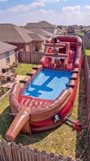 Cave-shaped swimming pool in the forest