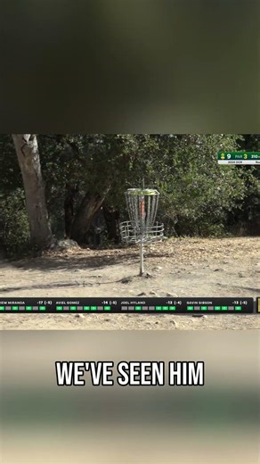 Flick Putt FAIL! Disc Golf Player Misses Crucial Shot #shorts