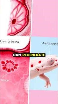 The Incredible Regeneration of the Axolotl 🌊✨