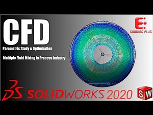 CFD Flow Simulation: Parametric Study & Optimization of Multiple Fluid Mixing in SolidWorks 2021