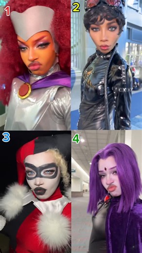 Eden✧˚.⊹ on Instagram: "ULTIMATE DC BRAINROT @hollowcoded . . . 🏷️ 80s Blackfire and Starfire Koriand'r and Komand'r Teen titans cosplay #blackfire #starfire #koriandr #teentitans #cosplay #dccomics #ravencosplay #posionivy #catwoman #afro #blackcosplayer #comiccosplay #blackfire #halloween #halloweencostume"