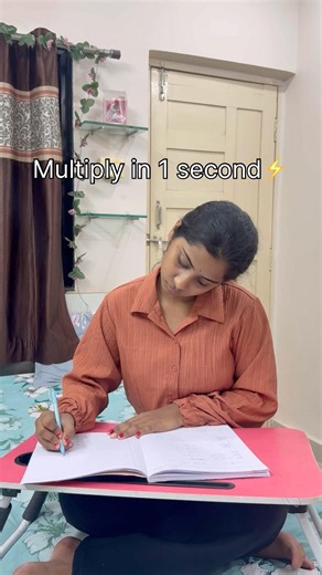 Multiply in 1 second🔥 #maths #multiplicationtrick #tricks #mathstricks #shorts