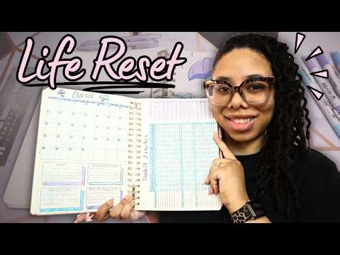 April Bullet Journal Setup | Resetting My Life as a Mom