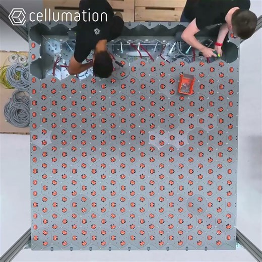 Assembly of a celluveyor | modular conveyor technology