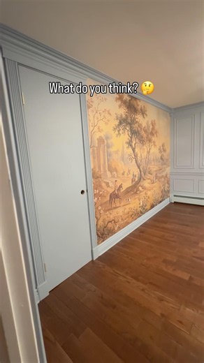 Week 4 of my Bridgerton-inspired guest room makeover! These hardwood floors were a pain to install!
