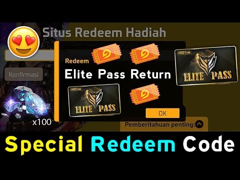 Indonesia Server New Redeem Code & Elite Pass Return 😱 Garena Free Fire 