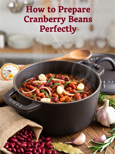 🫘 Cranberry Beans: Nature's Superfood! 🌟 Follow us @sunlitrecipes for more delicious bright meals! Looking for a new ingredient to spice up your meals? Cranberry beans are the answer! Packed with protein, fiber, and antioxidants, these versatile beans are perfect for health enthusiasts and food lovers alike. Our guide walks you through everything you need to know about preparing cranberry beans: ✅ Step-by-step cooking instructions ✅ Health benefits and nutritional information ✅ Creative season