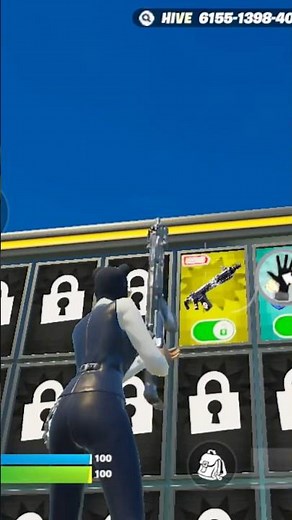 How to unlock the urban assault rifle in 1V1 with every gun ￼#fortnite