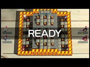 Super Bomberman R 4-Player Gameplay Nintendo Switch The Great Wall