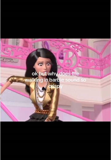 The Crispy Sound of Walking in Barbie ASMR