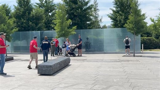 Surprise visit with great grand kids | Honor Flight Nevada