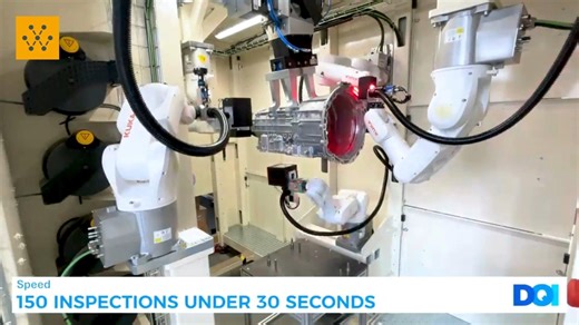 The casting vision inspection process integrates 5 KUKA robots with specialized cameras and optics from Opto Engineering to conduct visual inspection of aluminum castings in serial production. The… | Wevolver