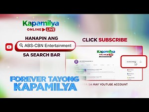 How To Watch #KapamilyaOnlineLive on YouTube!