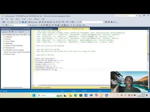 Table Talk: Builiding a Strong Foundation in SQL.