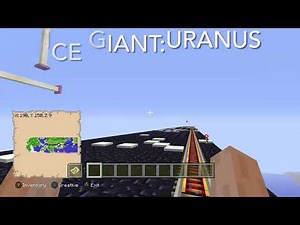 My Solar System Model In Minecraft (1)