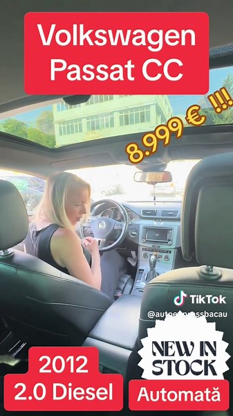 Volkswagen Passat CC 2012 de vanzare - Pret 8.999 €