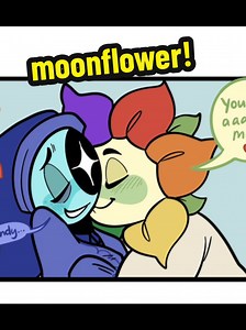 attention moonflower comic dub! 2/2 comic by: @tally_885 va by me! #comic #comicdub #dandysworld #moonflower #dandyxastro