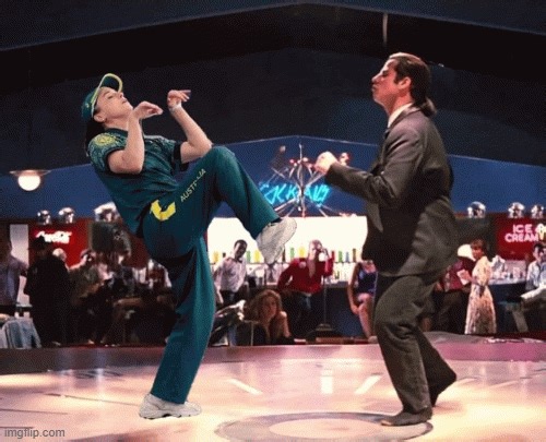 breaking at the disco