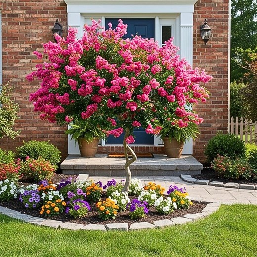 50 Pink Crape Myrtle Seeds Lagerstroemia Flower Tree Seeds for Planting Summer Landscape Garden - Etsy