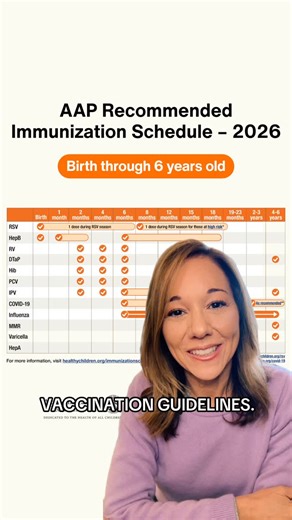 Dr. Ari Brown on Instagram: "The American Academy of Pediatrics @ameracadpeds @healthychildrenaap has released its 2026 immunization guidelines, continuing its long-standing focus on protecting children from serious illness. These recommendations build on decades of research and focus on protection against illnesses like RSV, hepatitis A & B, rotavirus, COVID, flu, and meningococcal disease in older kids and teens. This guidance is endorsed by 12 major medical and health organizations, represent