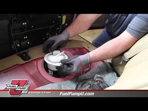 Where is the fuel pump located in the Volkswagen Passat?