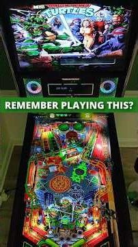 Retro Teenage Mutant Ninja Turtles Pinball