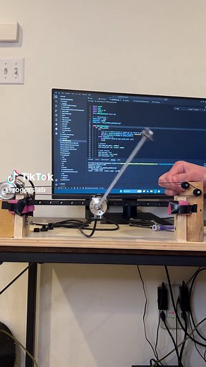 RL Controlled Inverted Pendulum: Science Demo