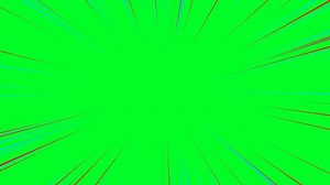 Download Dynamic Exploding Background in Bright Green with Colorful Line Effects for Animation for free