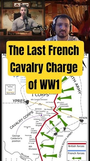 The Last French Cavalry Charge of WW1