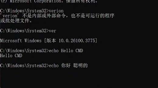 “编程世界遍布你的足迹---命令提示符”