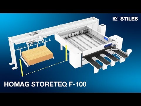 Boost Your Shop's Productivity | HOMAG STORETEQ F-100 | Panel Storage & Retrieval System