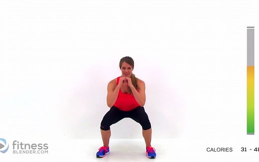 【HIIT】最有效10分钟深蹲挑战：10组不同动作/每组10次共100次深蹲